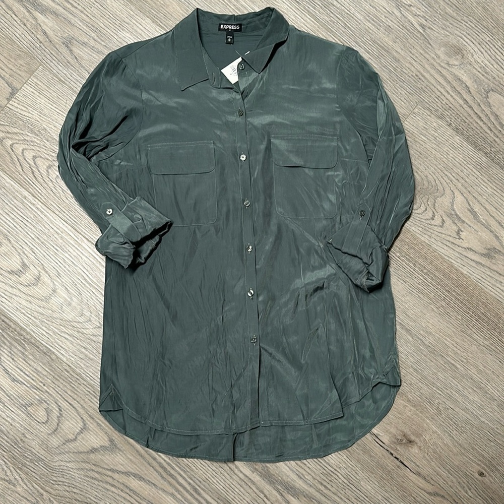Brand New Express Button Down Top
